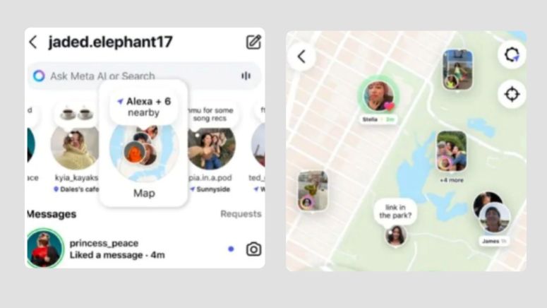 Instagram Map (Mapa Social)