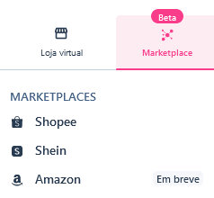 Integração Bagy com Shopee