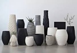 Exemplo de peças de decoração