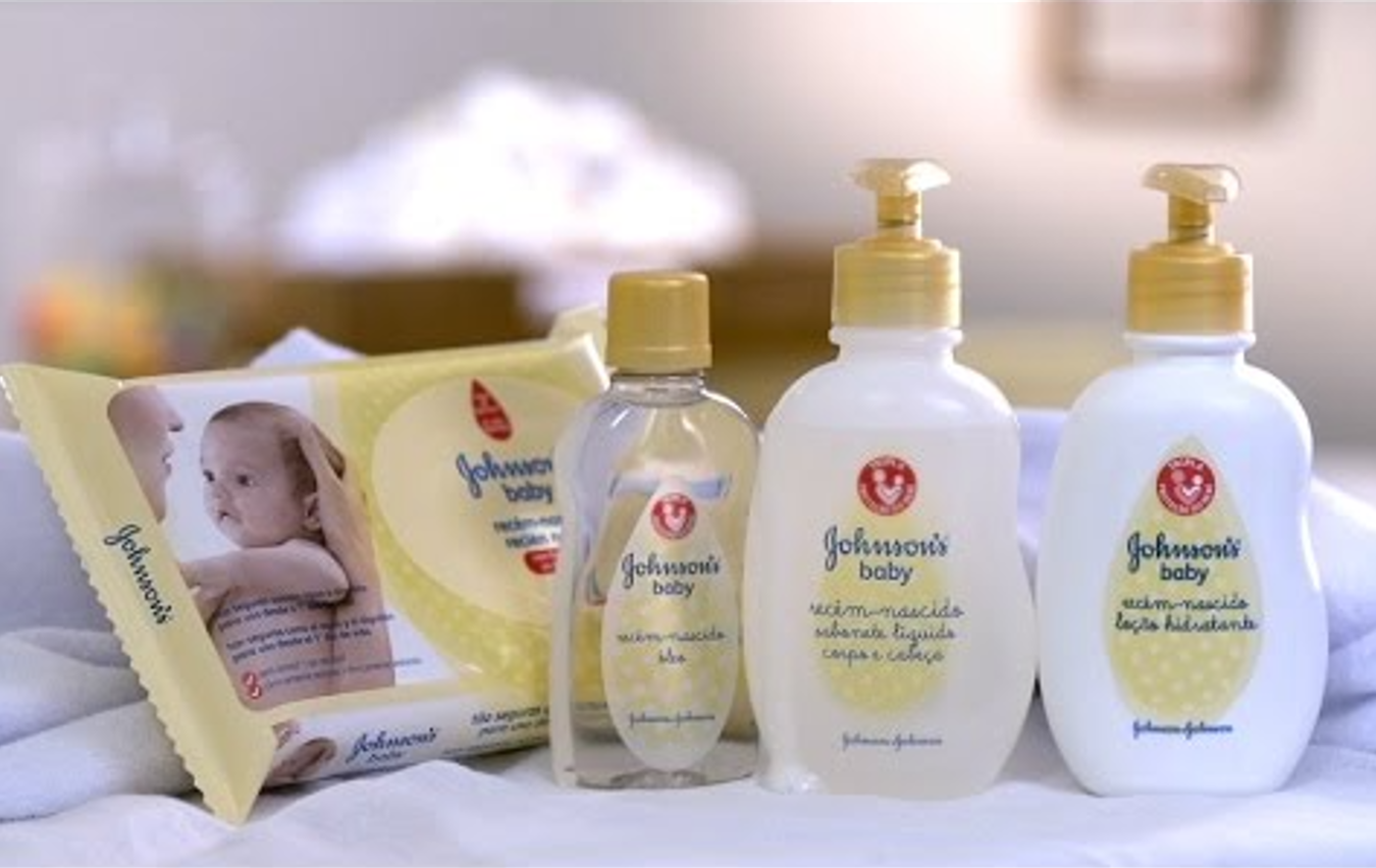 Exemplo de produtos para bebês