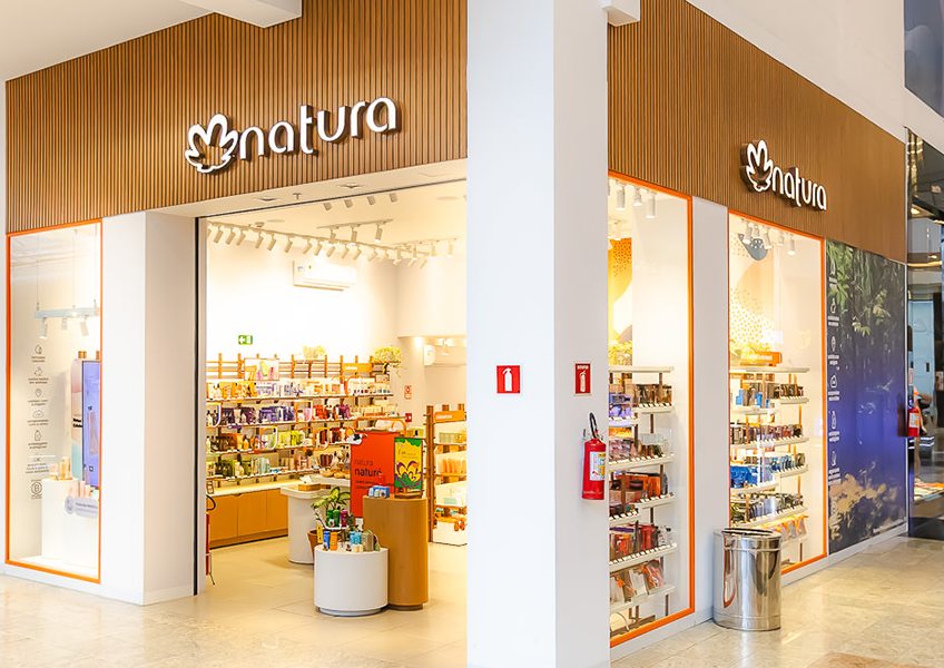 Natura integração entre loja física e e-commerce