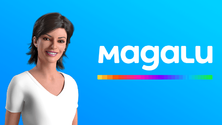 logo da magalu simbolizando os melhores marketplaces do brasil