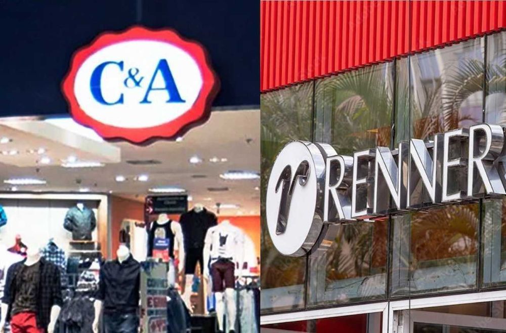 Exemplo de loja fast fashion - Renner e C&A