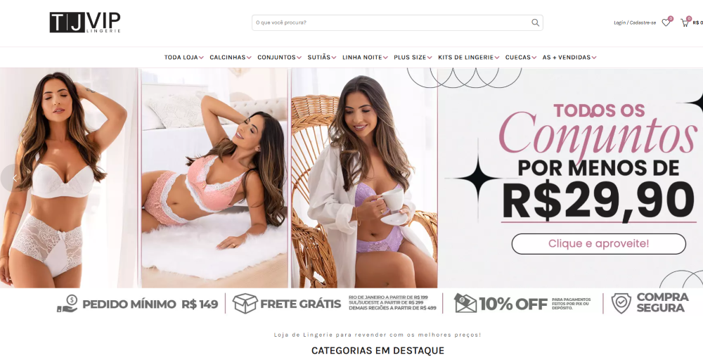 TJ VIP Lingerie 