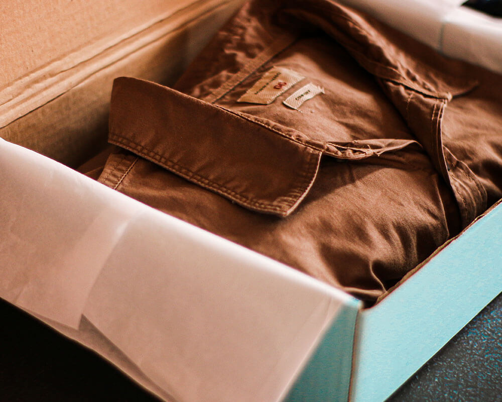 Exemplo de embalagem bem feita