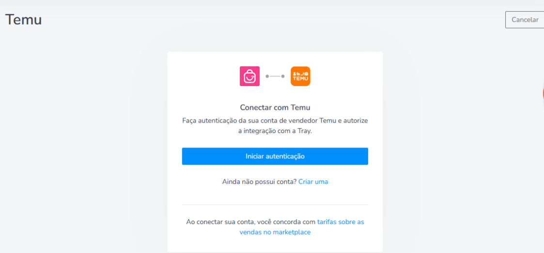 Como integrar a Temu à sua loja Bagy