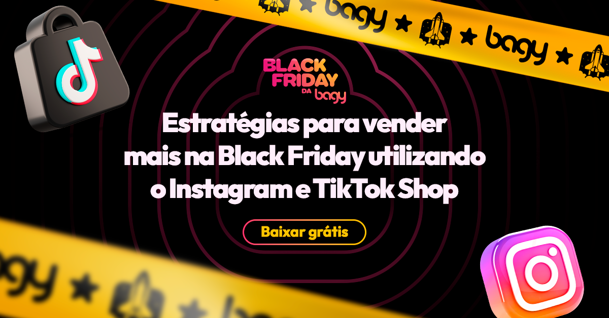 e-book estratégias para vender mais na Black Friday utilizando o Instagram e TiktokShop