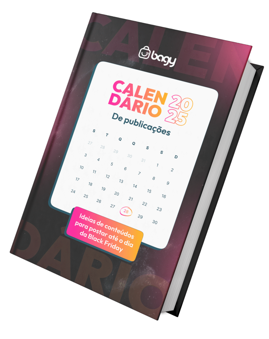 Calendário de publicações para a Black Friday