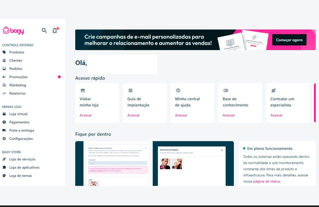 painel bagy