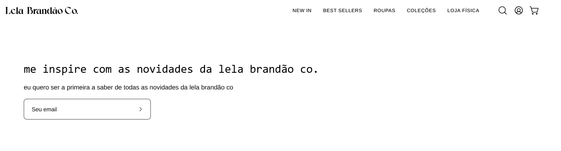 Exemplo de captura de e-mail