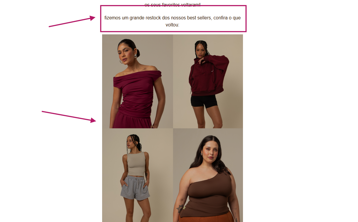 Exemplo de design clean e imagens de qualidade - Lela Brandão Co.