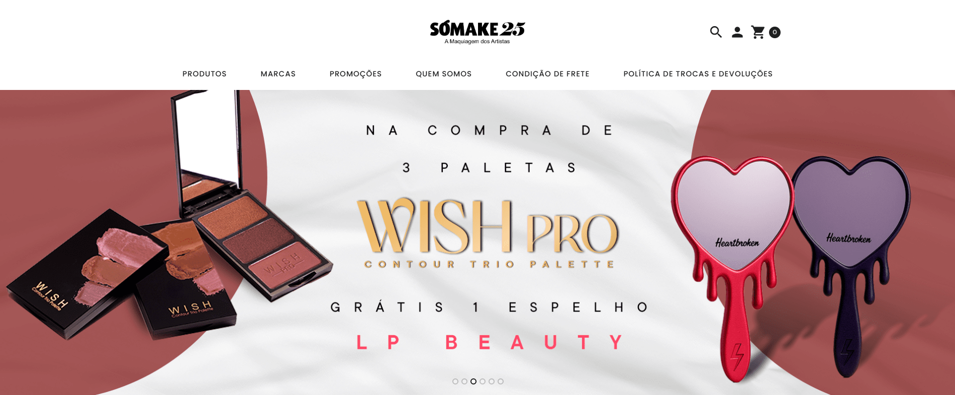 Loja de maquiagem Só Make 25